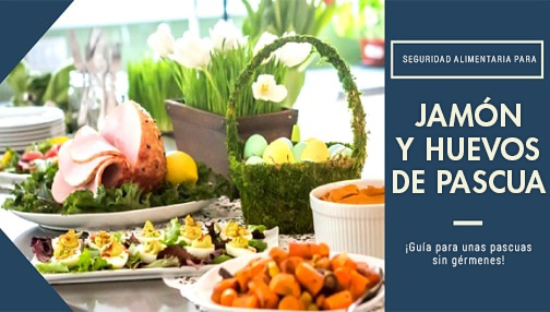 Seguridad alimentaria para los huevos y el jamón de Pascuas: guía para unas Pascuas sin gérmenes